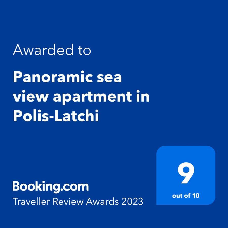 Panoramic Sea View Apartment In Polis-Latchi Exteriér fotografie